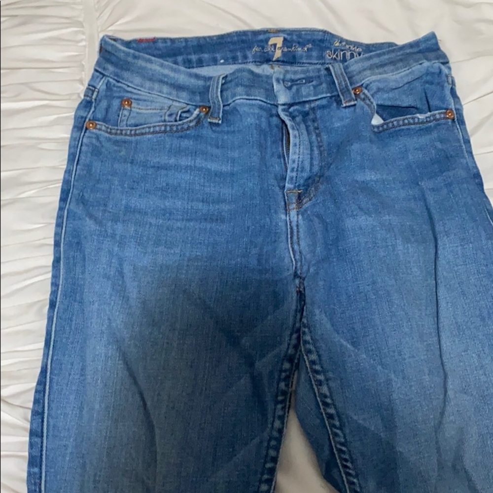 7 for all mankind skinny jeans